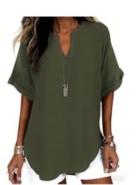 Women's Summer Blouse 2xl